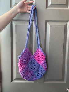 Handmade Crocheted Purse made to order- lined
