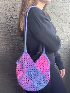 Handmade Crocheted Purse made to order- lined