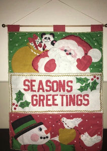 Season's Greetings Wallhanging